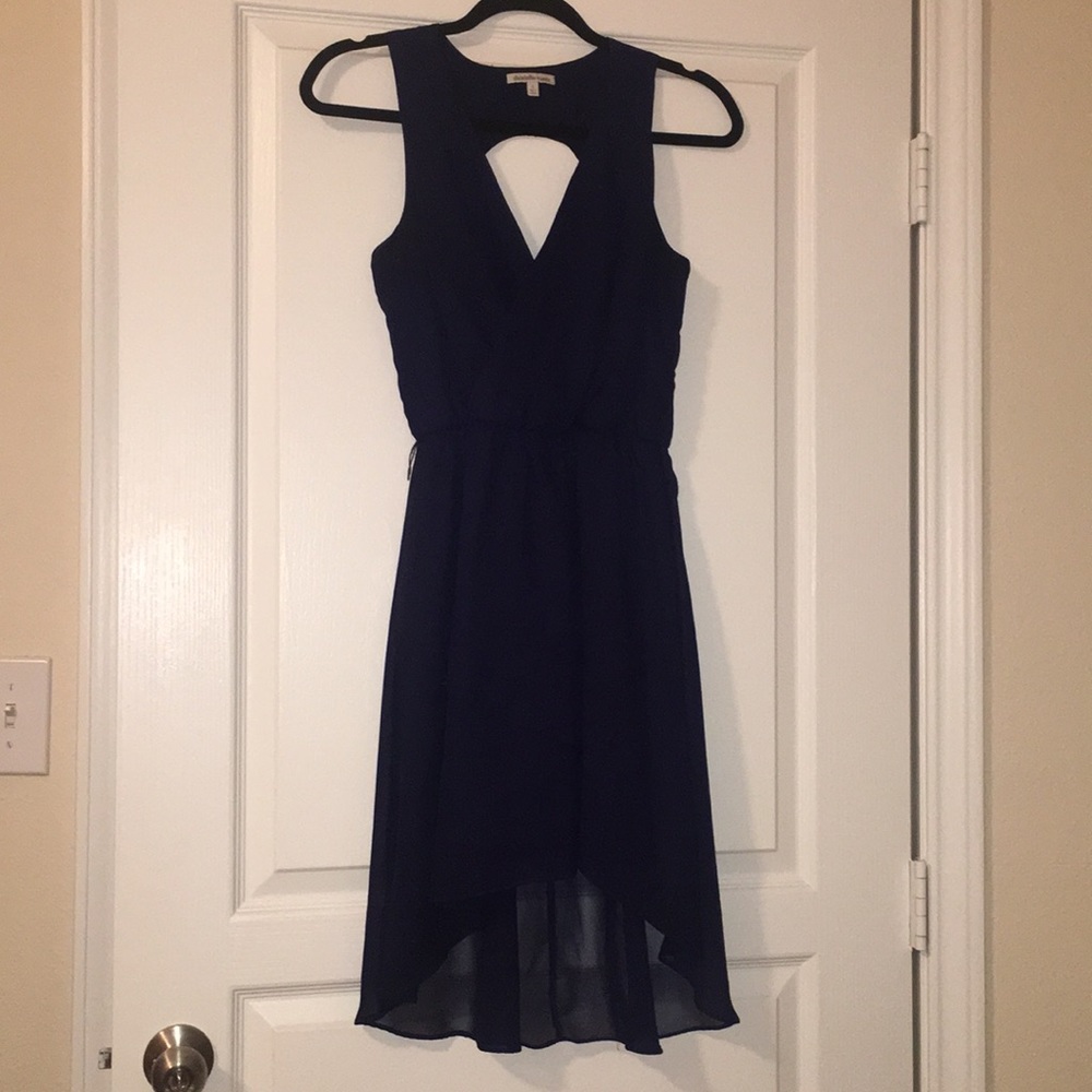 Navy blue dress